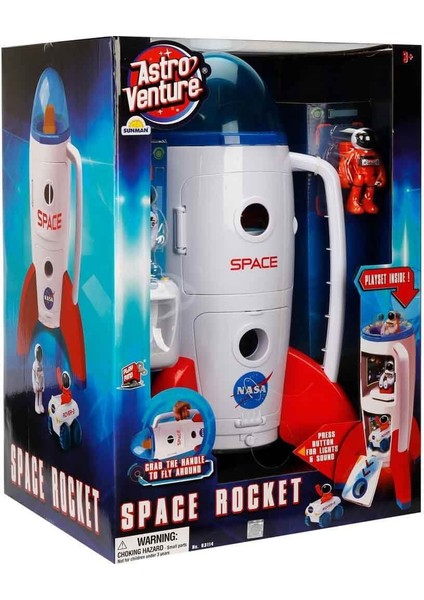 106114 Astro Venture Sesli ve Işıklı Uzay Roketi -Sunman