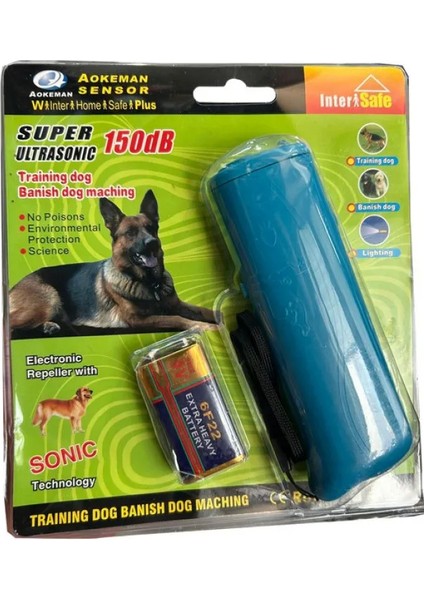 Uzun Menzilli Köpek Kovucu Savunma ve Eğitici Ses Cihazı 150 Db