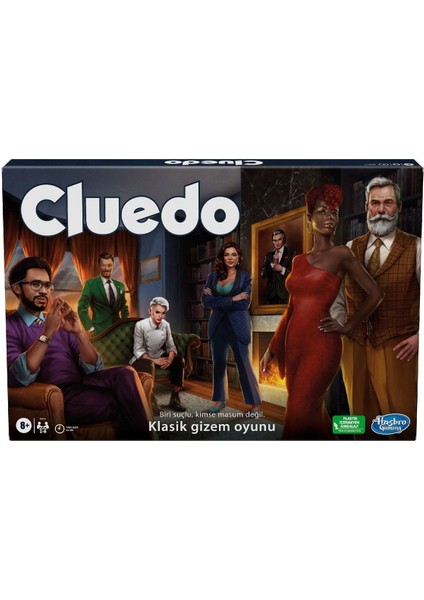 F6420 Hasbro Gaming - Cluedo +8 Yaş
