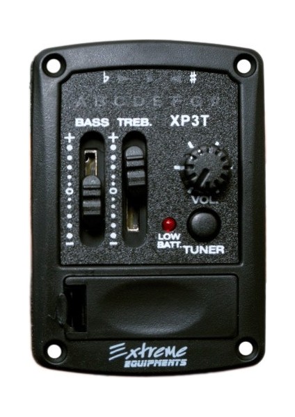 Preamp Bas-Tiz Eşikaltı Ekolayzır Akort Aletli Extreme XP3T
