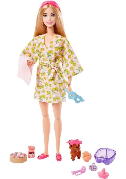 Angel Of Life HKT90 Barbie Wellness - Spa Günü Sarışın Bebek fiyatları