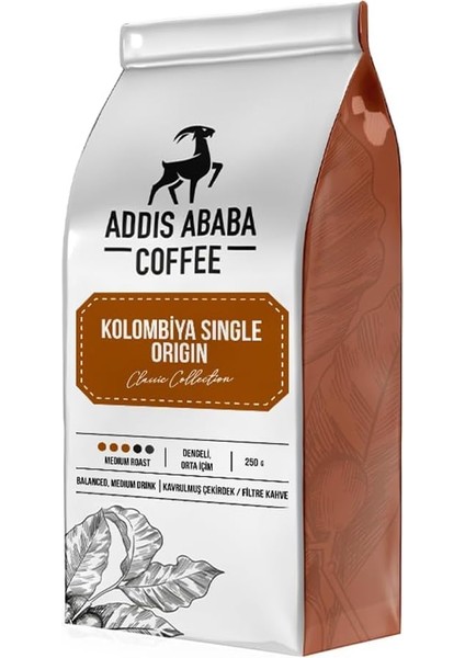 Ababa Kolombiya Single Origin Moka Pot 250G