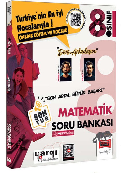 Yargı Ders Arkadaşım Lgs Son Tur Soru Bankası Seti – ‘’1000 Soru’’ - 4 Kitap 4 Ders