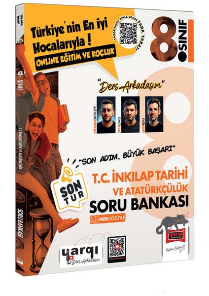 Yargı Ders Arkadaşım Lgs Son Tur Soru Bankası Seti – ‘’1000 Soru’’ - 4 Kitap 4 Ders