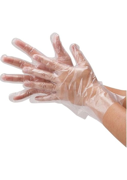 Şeffaf Eldiven 1 Paket (100 Adet)