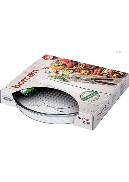 Borcam Izgara Yuvarlak Fırın Tepsisi 2950 cc