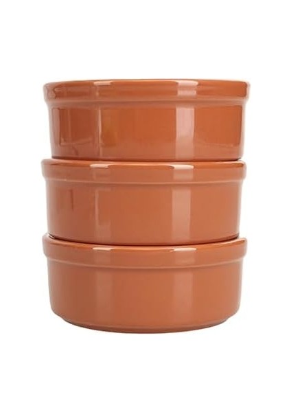Kahverengi 3lü Fırın&güveç Kabı Seti 10CM