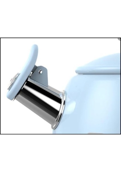 50's Style Siyah Set Üstü Düdüklü Kettle 2.3 Lt