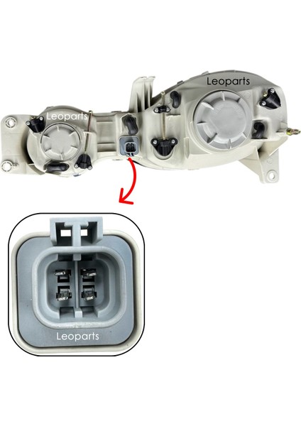 Kia Shuma Far Lambası Sağ 1998-2002 0K2B1-51-030B fiyatları