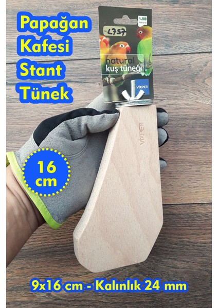 Venty Papağan Kafesi Stant Tünek 16 cm | Sultan, Muhabbet, Monk, Lori, Konur, Forpus, Sevda, Senegal, Kakariki, Rozella - L757