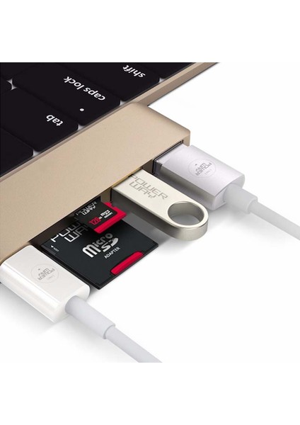 Powerway 8 GB Metal USB 2.0 Flash Bellek