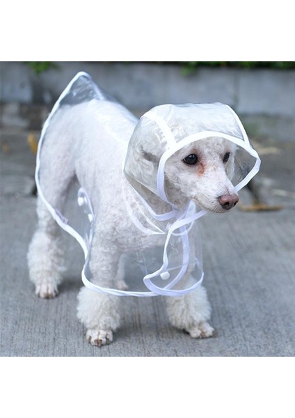 Köpek Yağmurluğu -Sarı - (Small)