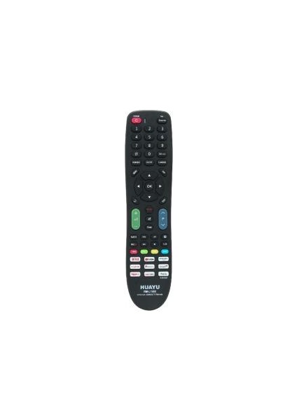 OEM Huayu RM-L1688 (V-1014S) Netflıx-Youtube-Prıme Vıdeo-Google Play Tuşlu Lcd-Led Tv Unıversal Kumanda