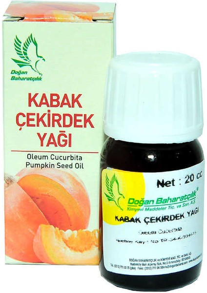 Kabak Çekirdeği Yağı 20CC fiyatları