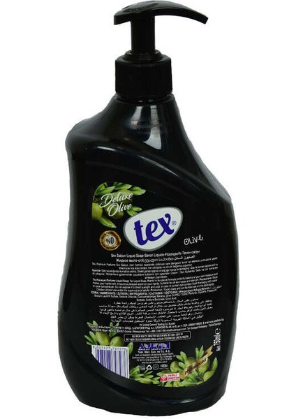Sıvı El Sabunu Doğal Zeytinyağlı Delux Olive Alkol ve Paraben Içermez 750 ml fiyatları