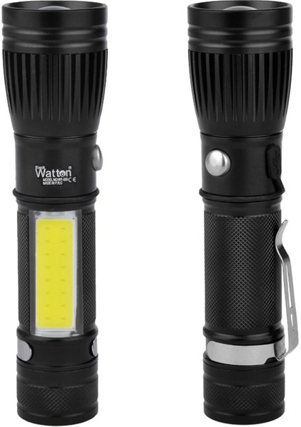 Uzun Menzilli El Feneri Mıknatıslı Watton WT-602