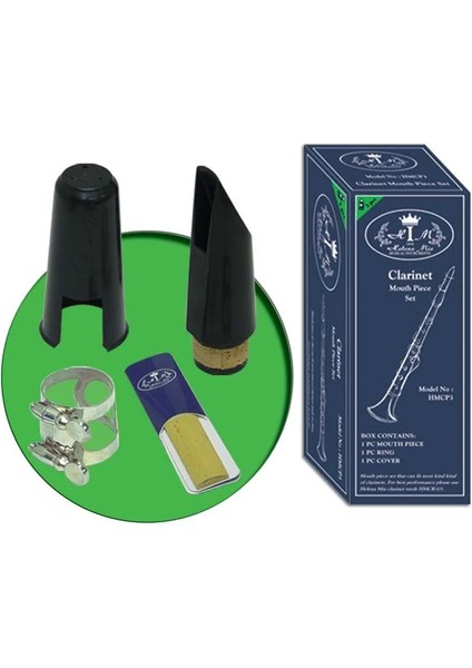Klarnet Beki + Bilezik + Kapak + Kamış Hmcp3