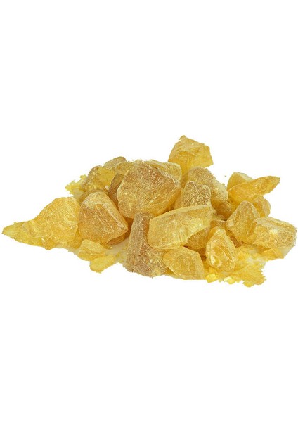 Reçine Doğal Granül Çakıl Sarı 100 gr Paket