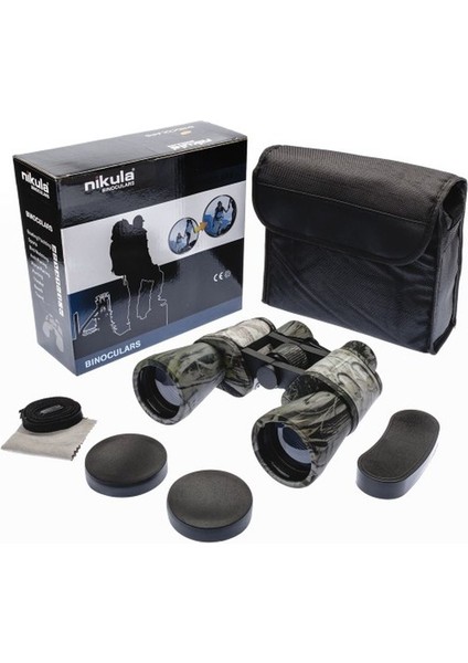 Nikula 20×50 Profesyonel El Dürbünü - 1000m/56 - Askeri