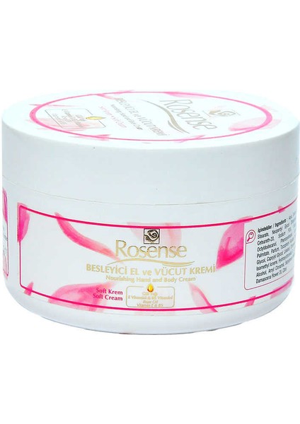 Gül Özlü Besleyici El ve Vücut Kremi 250 ml fiyatları