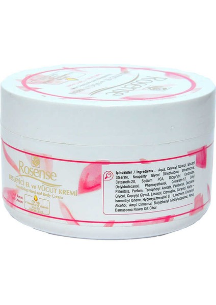 Gül Özlü Besleyici El ve Vücut Kremi 250 ml indirimleri