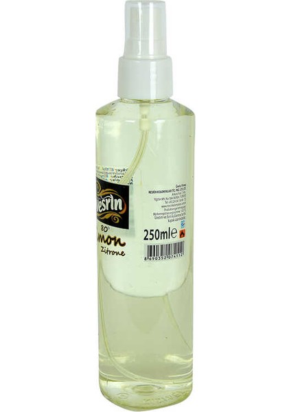 Limon Kolonyası 80 Derece Pet Şişe Sprey 250 ml