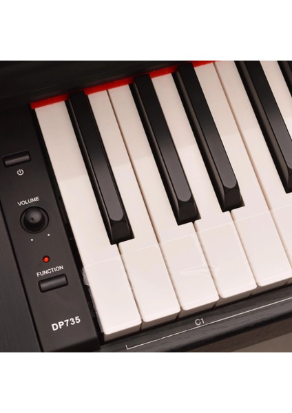 Dijital (Silent) Piyano Siyah Dominguez DP735BK2 modelleri