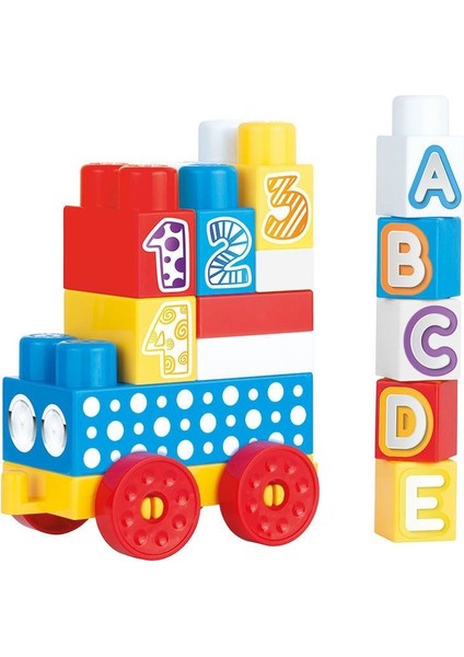 5026 Oyuncak Çantalı Mega Blok 20 Lı