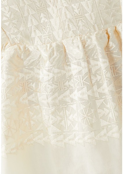 Nakışlı Balon Kol Bluz fırsatları