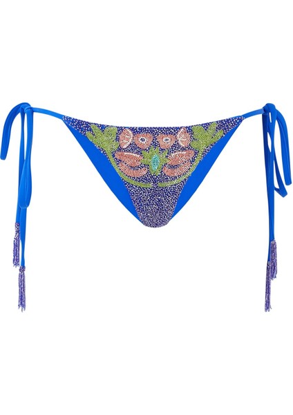 El Yapımı Kristal Işlemeli Bikini Altı