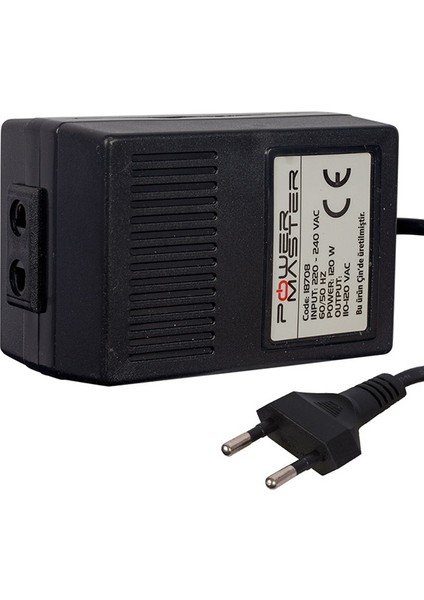 Powermaster PM-18708 220V-110V 120VA Ac/ac Dönüştürücü Transformatör