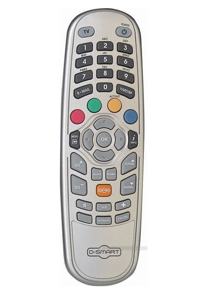 OEM Kyd Kr D-Smart Sunny Beyaz Uydu Kumanda (11804=6414)