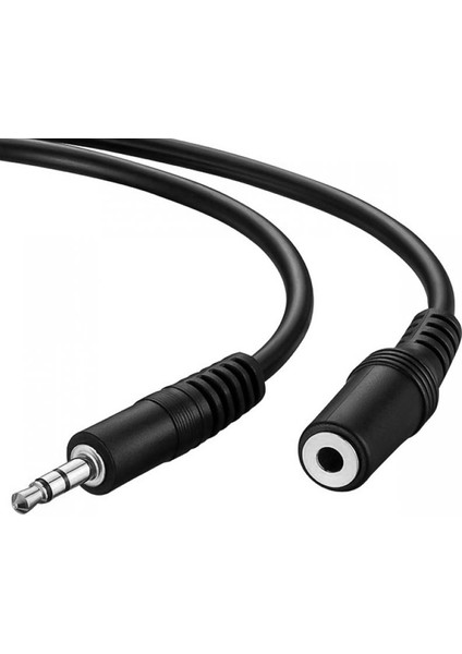 OEM Powermaster PM-8501 3.5 mm Stereo Erkek/dişi 1.5 Metre Kulaklık Aux Uzatma Kablosu