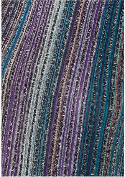 Işıltılı Triko Bluz - Mavi fırsatları