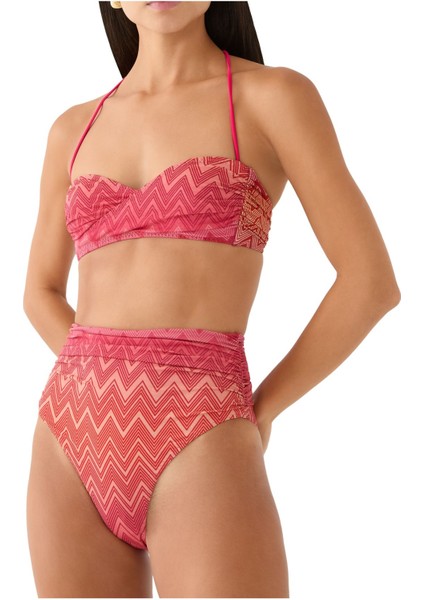 Zig Zag Lamé Esnek Naylon Bikini fiyatları