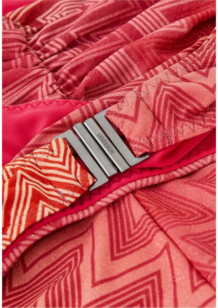 Zig Zag Lamé Esnek Naylon Bikini fırsatları