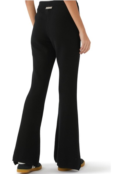 Büyük Beden Belden Fırfırlı Pantolon modelleri