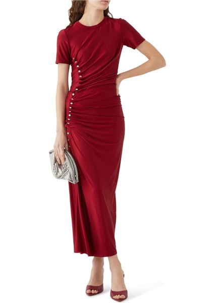 Şık Kısa Kollu Drapeli Bluz fiyatları