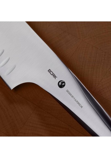 HN502 Santoku Bıçağı - Aısı 301 Çelik ve Profesyonel Şef Onayıyla