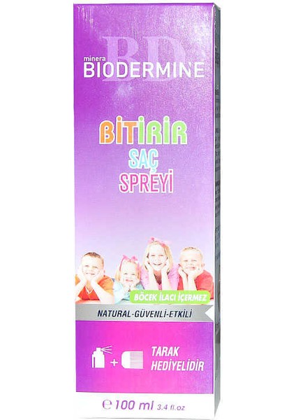 Bitirir Saç Spreyi 100 ml modelleri