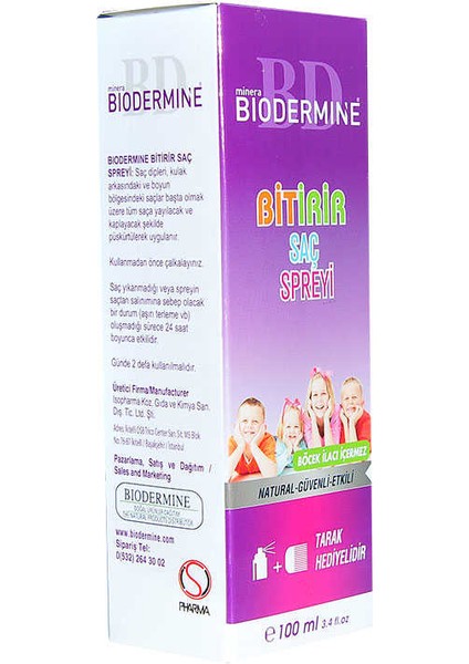 Bitirir Saç Spreyi 100 ml indirimleri