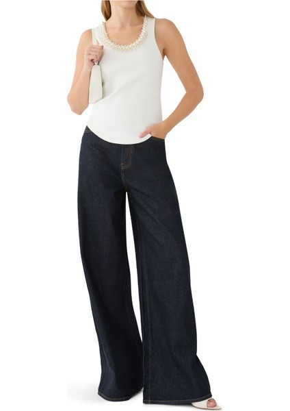 Şık Taşlı Askılı Bluz fiyatları