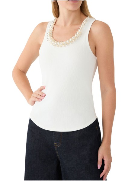 Şık Taşlı Askılı Bluz indirimleri