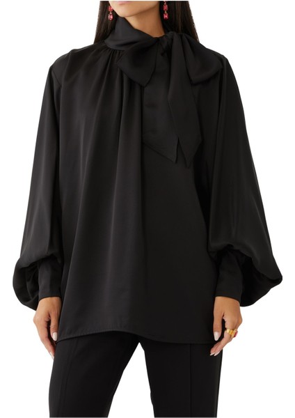 Şık Kravat Yaka Bluz indirimleri