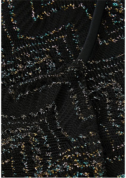 Zig Zag Lamé Viskon Bikini