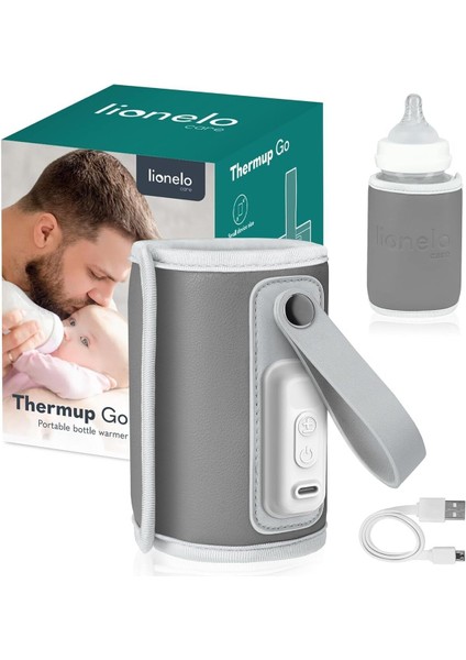 Thermup Go Taşınabilir Biberon Isıtıcısı, USB Şarj, 24 Saat Isı Koruma