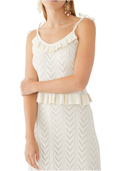 Kadın Kısa Triko Bluz indirimleri