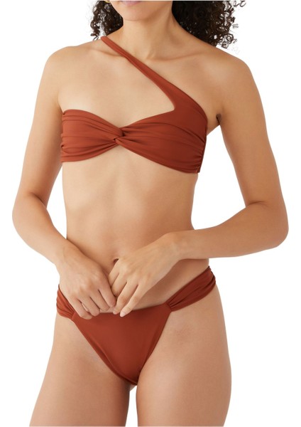 Şık Palm Bikini Üstü - Turuncu fiyatları