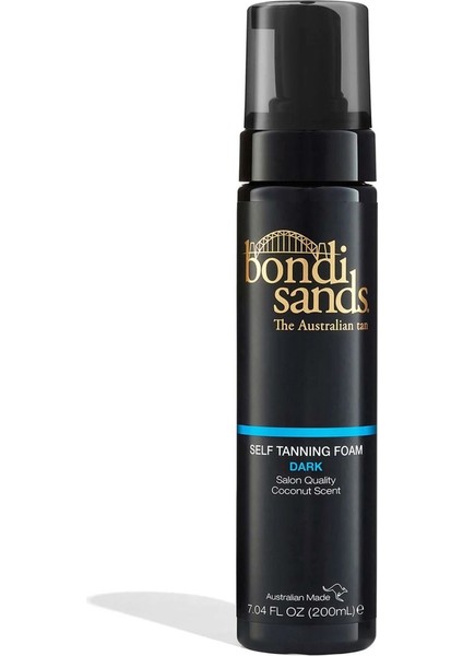 Self Tanning Foam 200ml Dark Zeytin Cilt Tonlarına Özel, Uzun Süre Kalıcı Bronzlaştırıcı