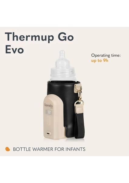 Thermup Go Evo Taşınabilir Biberon Isıtıcı, 38-50°c Arası 5 Sıcaklık Seçeneği, Usb-C Şarj, LCD Ekran